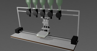 Fabrication d’une machine à cocktail, mécanique de déplacement du verre – partie 2 Fabrication d’une machine à cocktail, mécanique de déplacement du verre – partie 2